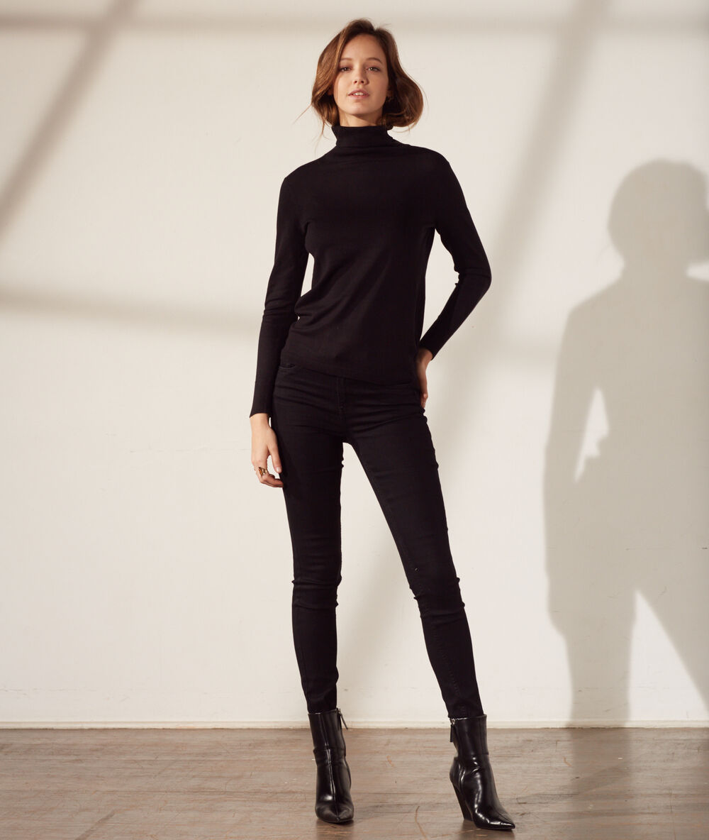 Jean slim noir.