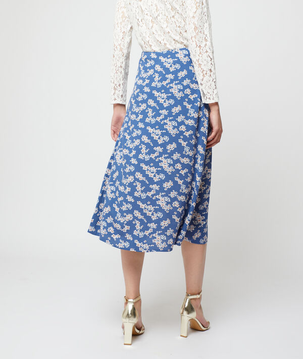 Midi-rok met bloemenprint Midi-rok met bloemenprint