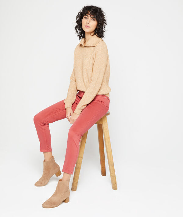 Pantalon slim en coton Pantalon slim en coton