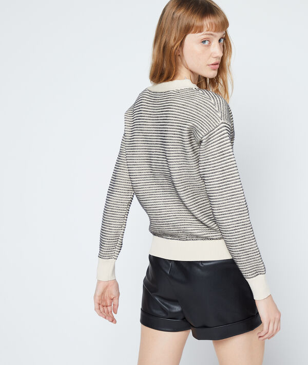 Gestreepte cardigan Gestreepte cardigan