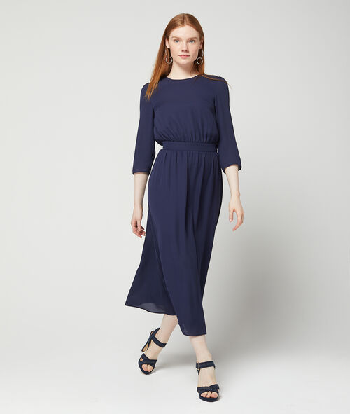 Robe longue nouée au dos Robe longue nouée au dos