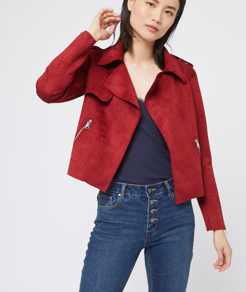 Bikerjack met su&egrave;de-effect granaat.