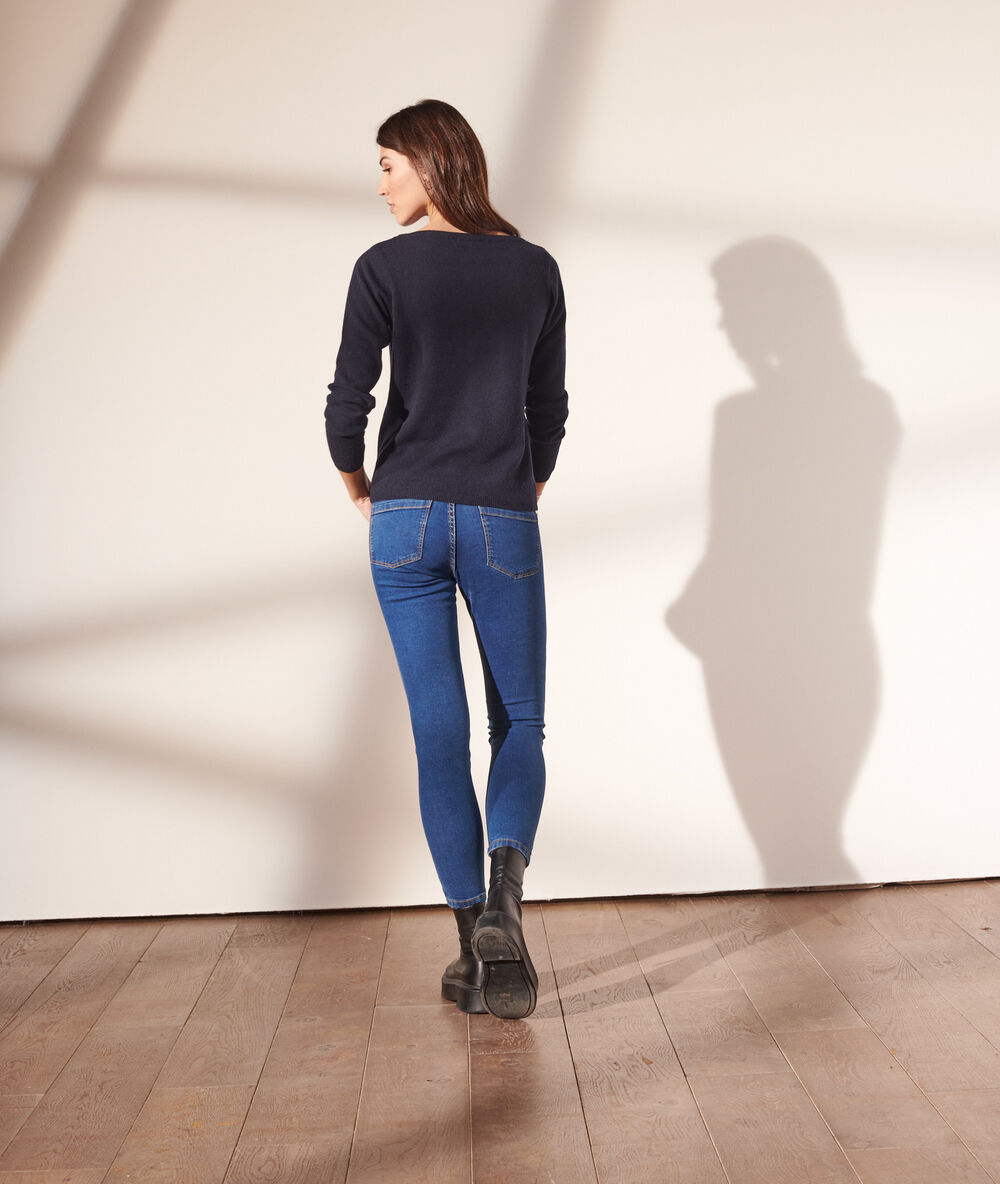 Jean skinny stone.
