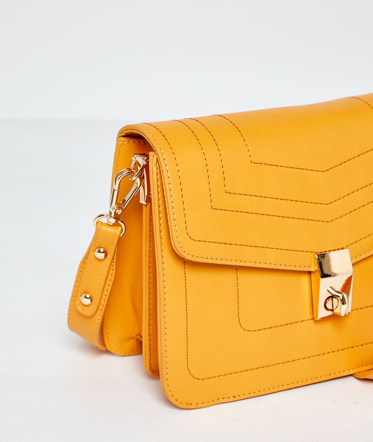 Sac cartable miel.