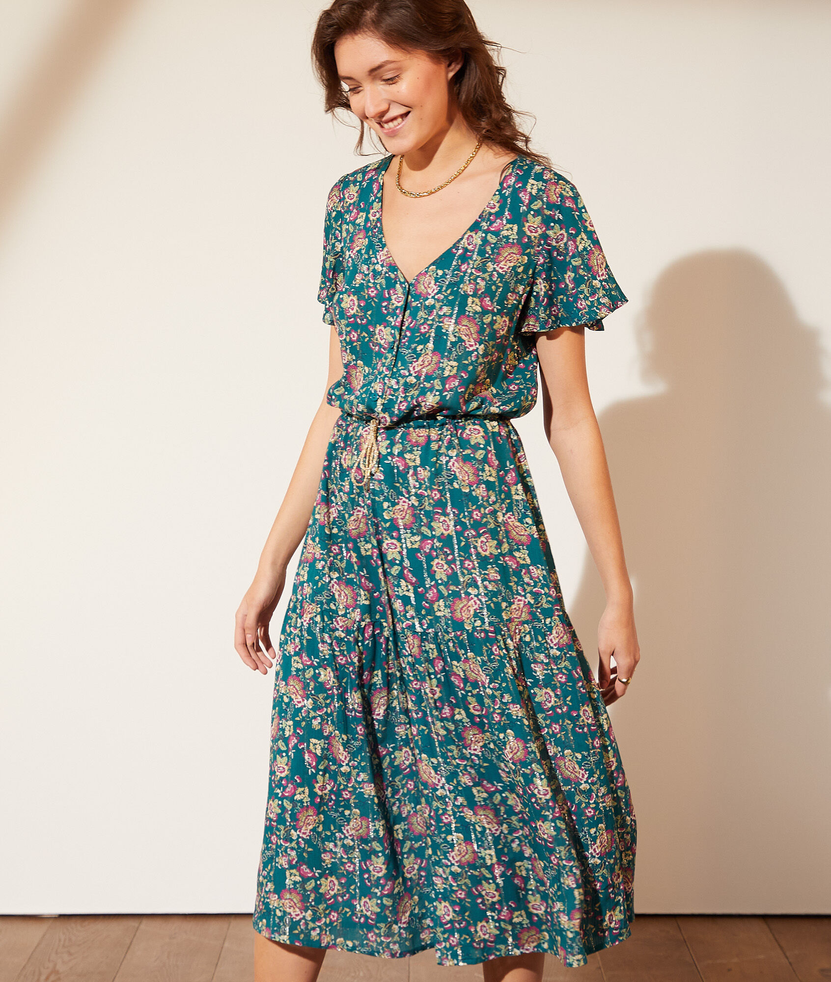 robe coquelicot etam