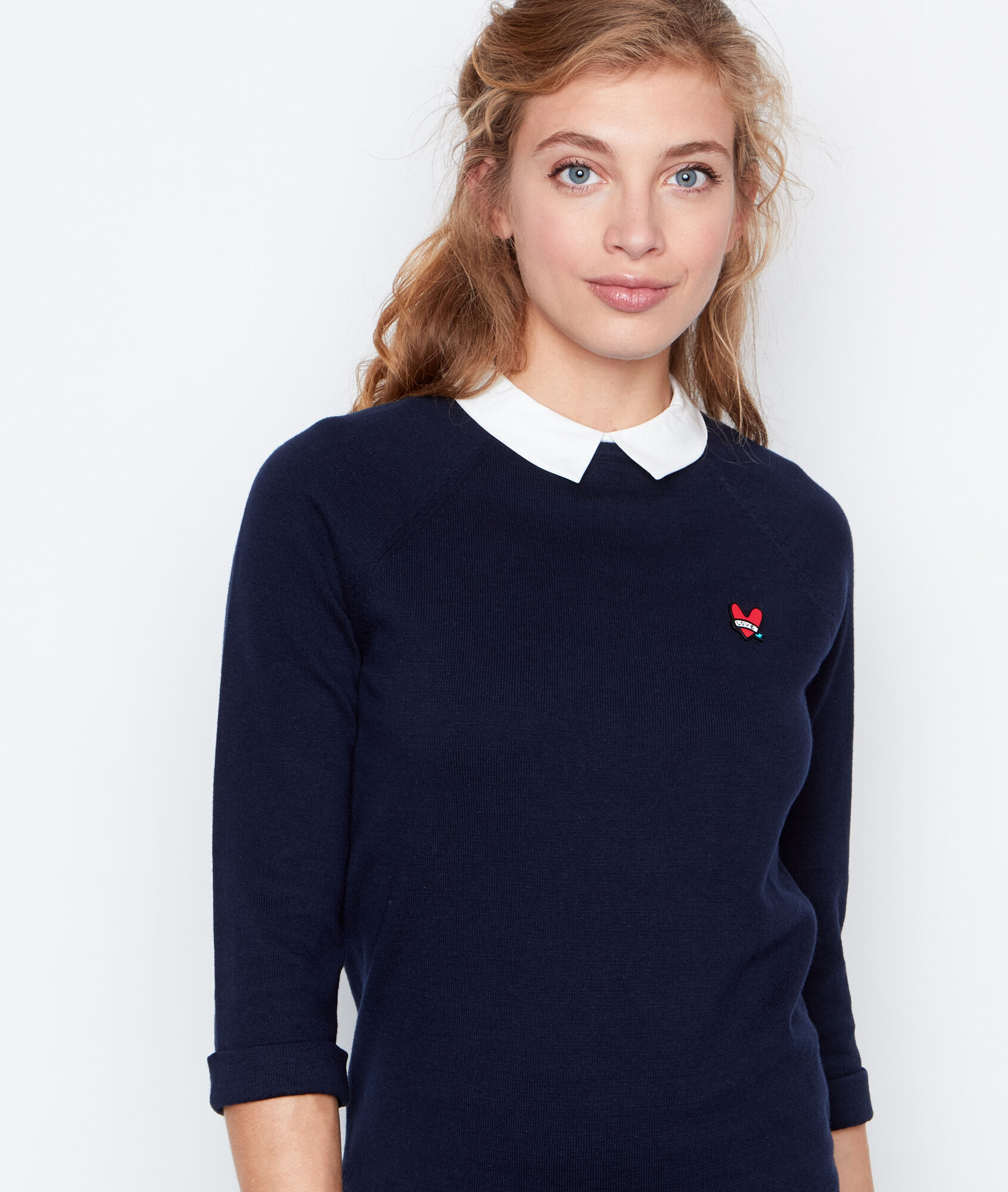 Ça alors.. 42+ Raisons pour Robe Pull Col Claudine Shein robe col claudine fleurie ceinturée 17