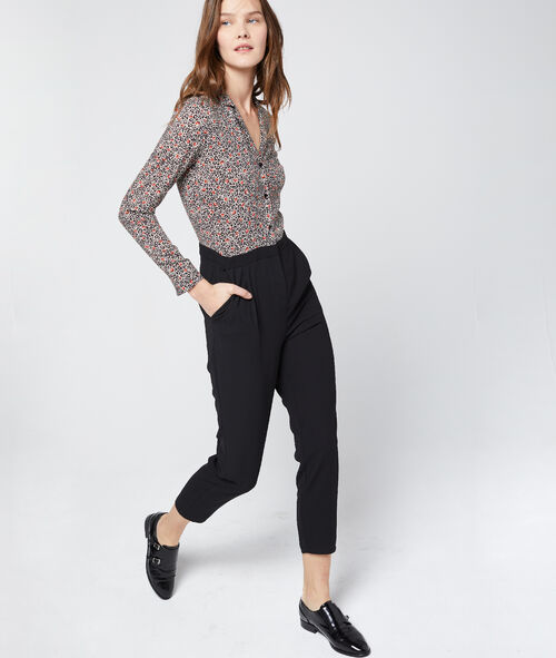 Combinaison tailleur imprimé floral Combinaison tailleur imprimé floral