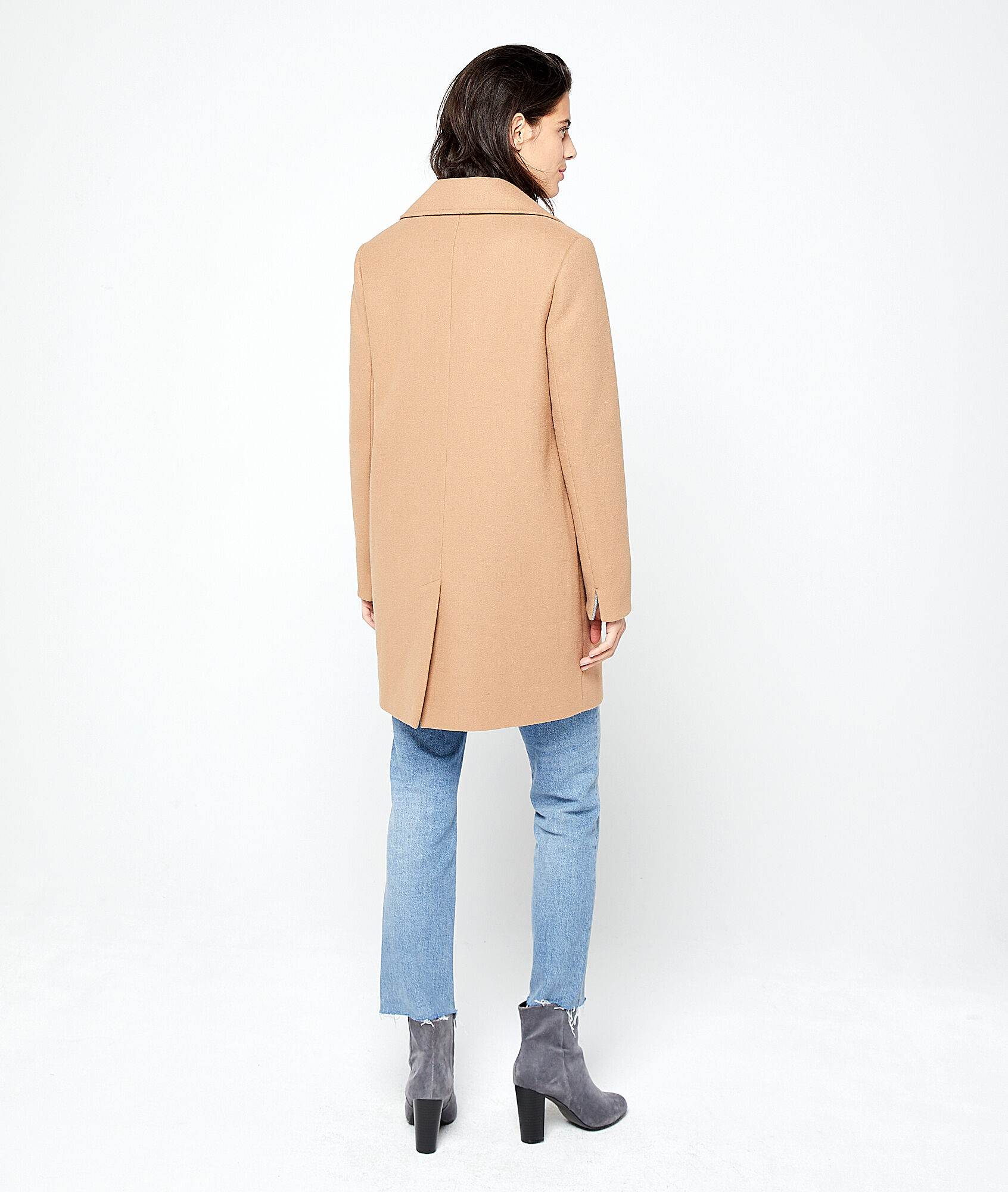 etam manteau camel