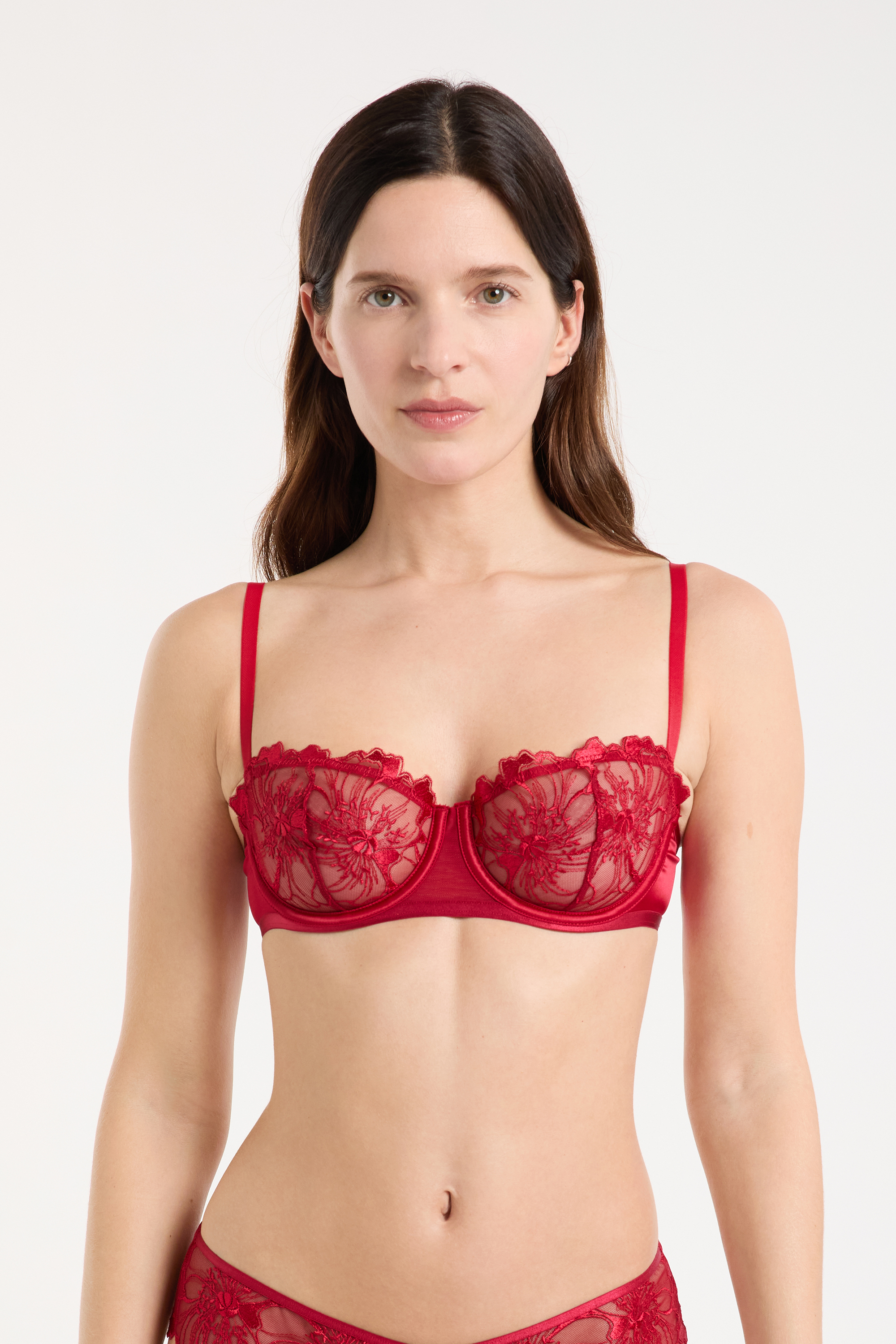 Soutien-gorge ERES Éphémère - Taille 95B, Couleur Carmine - Neuf Avec étiquettes