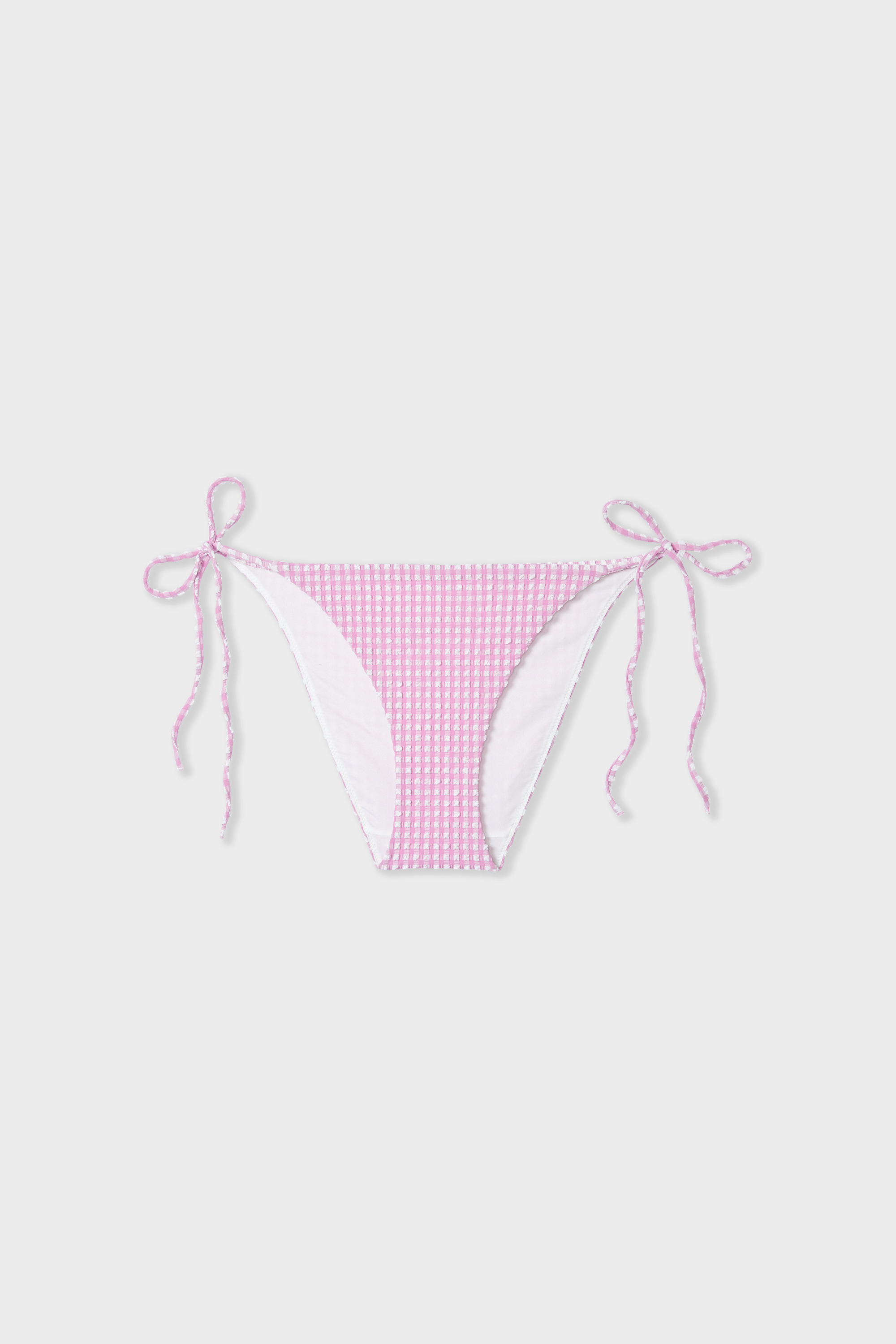 Bas De Bikini Kalaïs Taille 38 - Rose Et Blanc à Carreaux - Neuf Sans étiquette