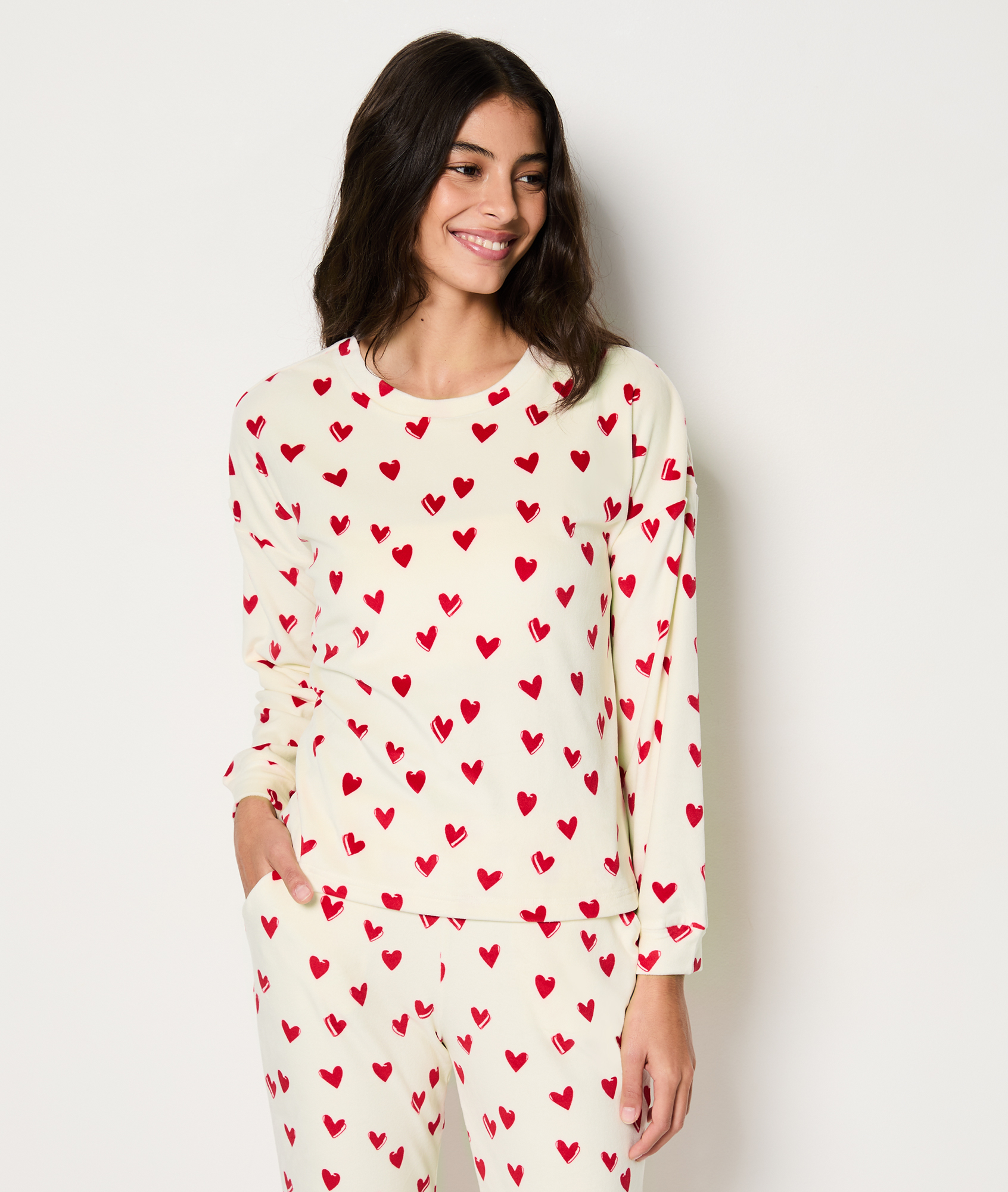 Pyjama 2 Pièces En Satin Femme Violet