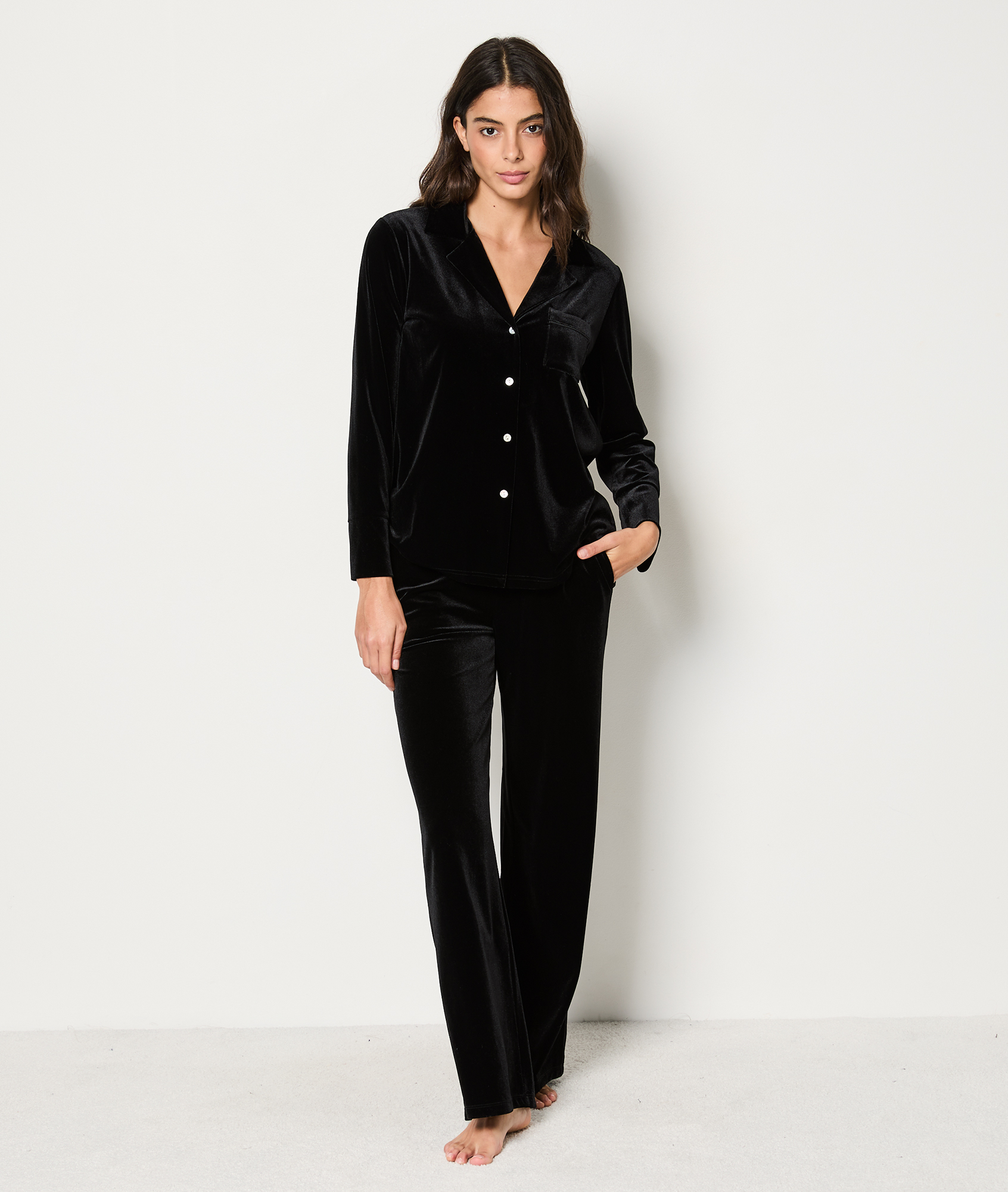 Ensemble Pyjama Velours Etam Pyjama Femme Hiver Etam Solde Pyjama