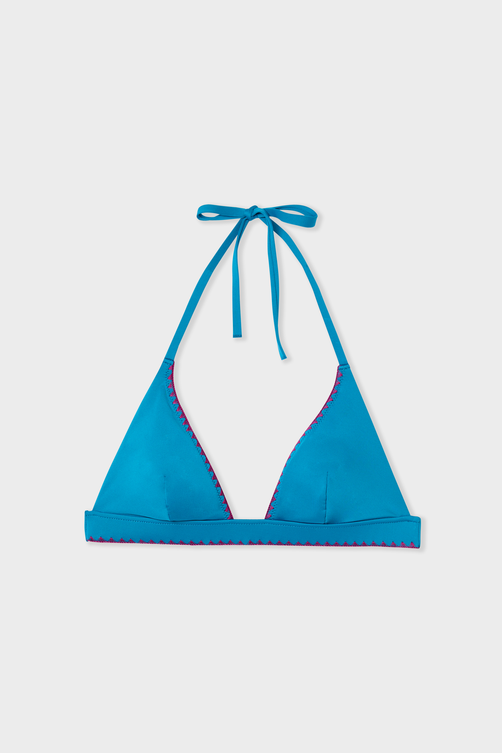 Haut De Bikini Triangle Rasurel Nausicaa - Turquoise - Taille 2 (85F) - Avec Mousse - Neuf Avec étiquettes