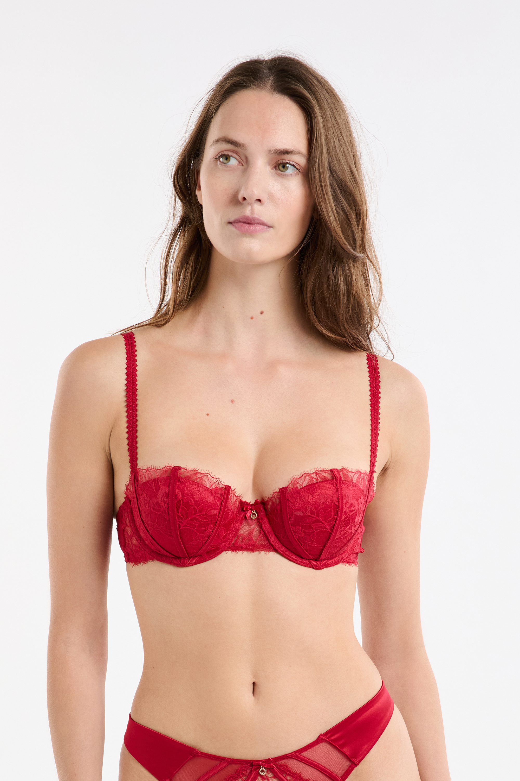 Soutien-gorge Balconnet Sans Coutures Armatures Femme Fantasie Smoothing White
